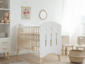 AMI bútorok BABY DREAM gyerek ágy 60x120cm fenyő/fehér