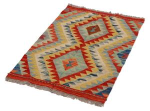 Kézi szövésű Kilim szőnyeg Chobi 62x92 afgán gyapjú kilim