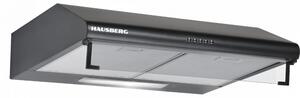 Hausberg HB-1210NG páraelszívó / szagelszívó - 60 cm - fekete / üveg