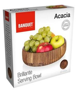 Banquet BRILLANTE Acacia tálka, 22 cm