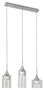 Beltéri led függeszték 15w 1200lm 4000k króm/átl. candice