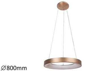 Beltéri led függeszték 80w 6335lm 4000k arany/fehér carmella