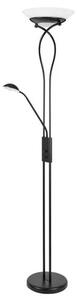 Beltéri állólámpa e27 2x15w+g9 40w matt fekete gamma