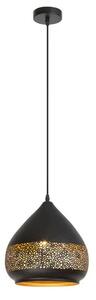 Beltéri függeszték e27 40w fekete kaia