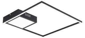 Beltéri led mennyezeti lámpa 30w 1900lm 4000k matt fekete sirius