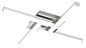 Beltéri led mennyezeti lámpa 24w 2200lm króm/fehér antonia