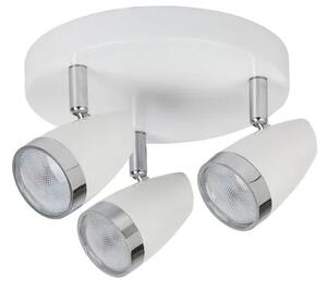 Beltéri karos spotlámpa 12w 840lm 3000k fehér karen