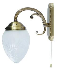 Beltéri fali lámpa e14 40w fehér/bronz annabella