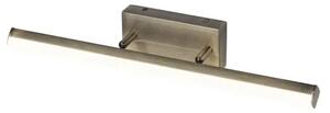Beltéri led fali lámpa 12w 1180lm 4000k bronz silas