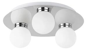Beltéri mennyezeti lámpa g9 3x28w fehér/króm becca