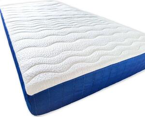 Ortho-Sleepy Relax 20 cm magas habrugós +7 Zónás ortopéd matrac kék színben / 90x190 cm