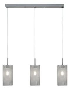 Beltéri függeszték e14 3x25w szürke callia