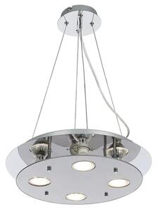 Beltéri led függeszték 5w 400lm 3000k füstszínű naomi