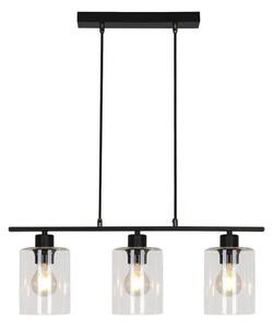 Beltéri függeszték e27 3x40w matt fekete miroslaw