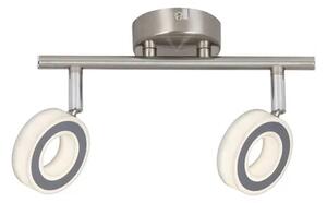 Beltéri led karos spotlámpa 9w 800lm 4000k króm zora