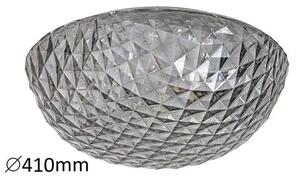 Beltéri led mennyezeti lámpa 24w 2400lm 3000k szürke jillian
