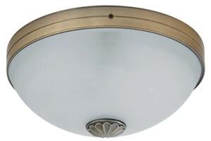 Beltéri mennyezeti lámpa e27 2x60w bronz orchidea