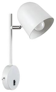 Beltéri fali lámpa e14 40w matt fehér egon