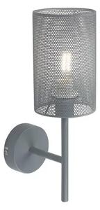 Beltéri fali lámpa e14 25w szürke callia