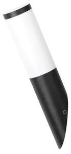 Kültéri fali lámpa e27 25w fekete black torch
