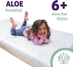 Sleepy-Kids gyermek 14 cm magas hypoallergén matrac Aloe vera huzattal / 80x180 cm