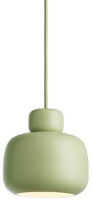 Függőlámpa Woud, Stone, dimmable, Zöld, Konyha, Fém, Dizájn