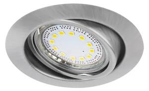 Beltéri süllyesztett lámpa gu10 3w 240lm szatin króm lite