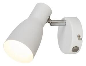Beltéri fali lámpa e27 20w fehér ebony