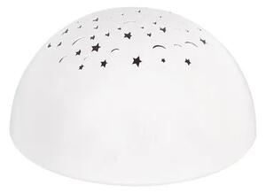 Led asztali gyereklámpa rgb 0,5w fehér lina