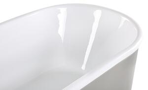 Ezüst szabadon álló fürdőkád 170 x 80 cm PINEL