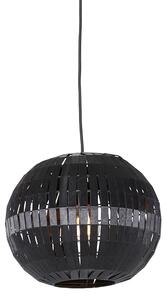 Moderne hanglamp zwart 30 cm - Zoë