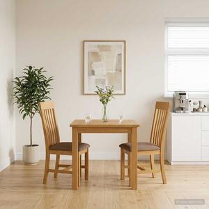 Étkezőszék 2 pcs Tömör Tölgyfa Szürke 45 x 59,5 x 100 cm