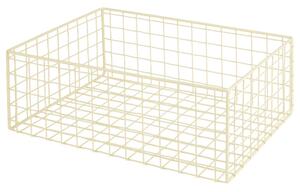 DEPOSIT fém kosár 24x34cm sárga