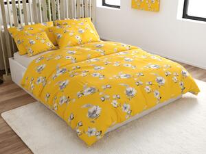Mikroszálas ágyneműhuzat YELLOW ROSE sárga Ágyneműhuzat mérete: 70 x 90 cm | 140 x 200 cm