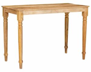 Dohányzóasztal Barna 110 x 55 x 77 cm Tömör Mangófát