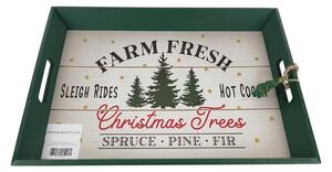 Karácsonyi fa tálca CHRISTMAS - több változat Változat: Farm fresh