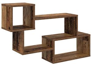 Lebegő polc Falra szerelhető Antik Fa 87 x 20 x 55 cm