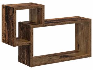 Falpolc Falra szerelhető Antik Fa 55 x 15 x 35 cm Szerelt Fa