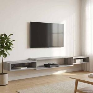 Falsítható TV Szekrény Falra szerelhető Szürke Sonoma