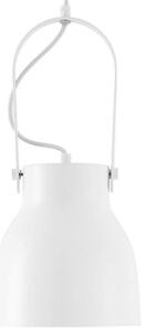 Fehér fém függőlámpa Somcasa Andilla 19 cm