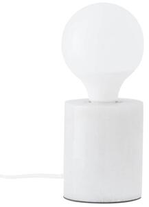 Fehér márvány asztali lámpa Somcasa Rózsa 11 cm