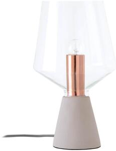 Üveg asztali lámpa Somcasa Aina 35 cm