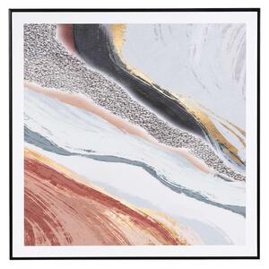 Absztrakt festmény Somcasa Terra II. 80 x 80 cm