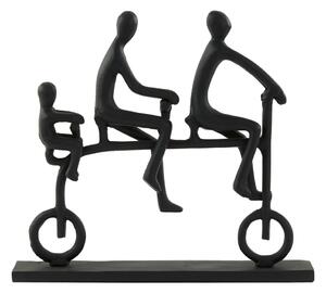 Fém szobor (magasság 32 cm) Cycle – Light & Living