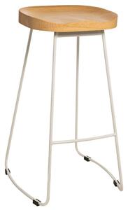 Fa bárszék Somcasa Joel fehér alappal 66 cm