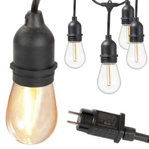 LED kerti fényfüzér LUCENT, 15 m