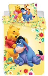 Pamut gyerek ágyneműhuzat babaágyhoz 100x135 cm Winnie-the-Pooh – Jerry Fabrics
