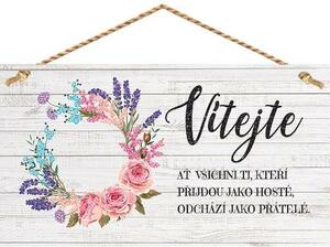 Bohemia Gifts Üdvözöljük dekoratív kép