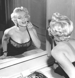 Művészeti fotózás On The Set, Marilyn Monroe., (40 x 40 cm)