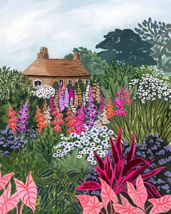 Illusztráció Lush Garden, Sarah Gesek, (30 x 40 cm)
